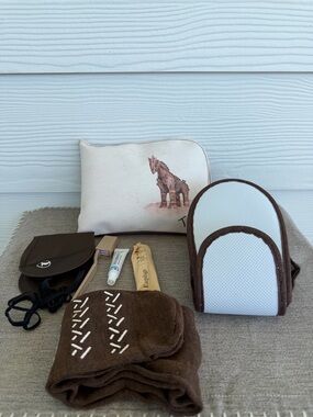 Turkish Airlines Amenity Kit NEW Travel Set UNESCO Pouch Eye Mask Socks